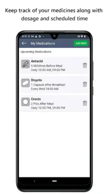 Medical Reminder android App screenshot 3