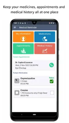 Medical Reminder android App screenshot 4